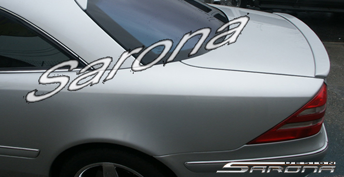 Custom Mercedes CL Trunk Wing  Coupe (2000 - 2006) - $219.00 (Manufacturer Sarona, Part #MB-015-TW)